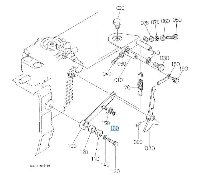 Kubota 04612-00100 External Circlip | Genuine OEM Part for B & F Series