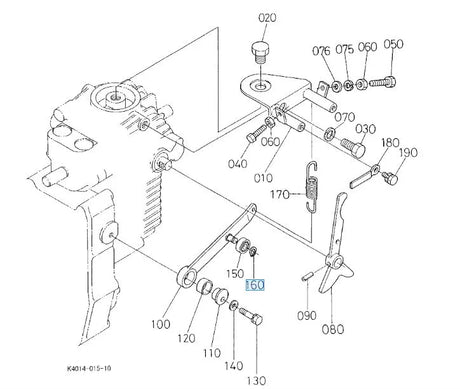 Kubota 04612-00100 External Circlip | Genuine OEM Part for B & F Series
