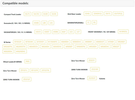 Kubota 16265-96670 Packing - OEM Gasket for Oil Pan & Gear Case | Tractors, Excavators & Utility Vehicles