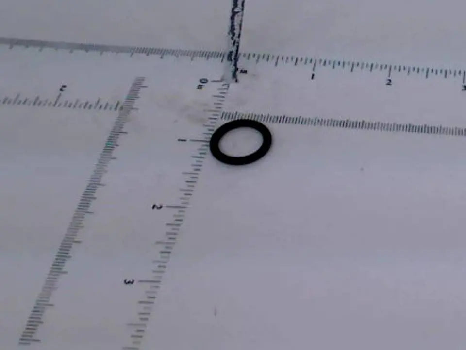Kubota 33760-56980 O-Ring | Air Conditioner Hose and Condenser Seal for B, L, M-Series Equipment