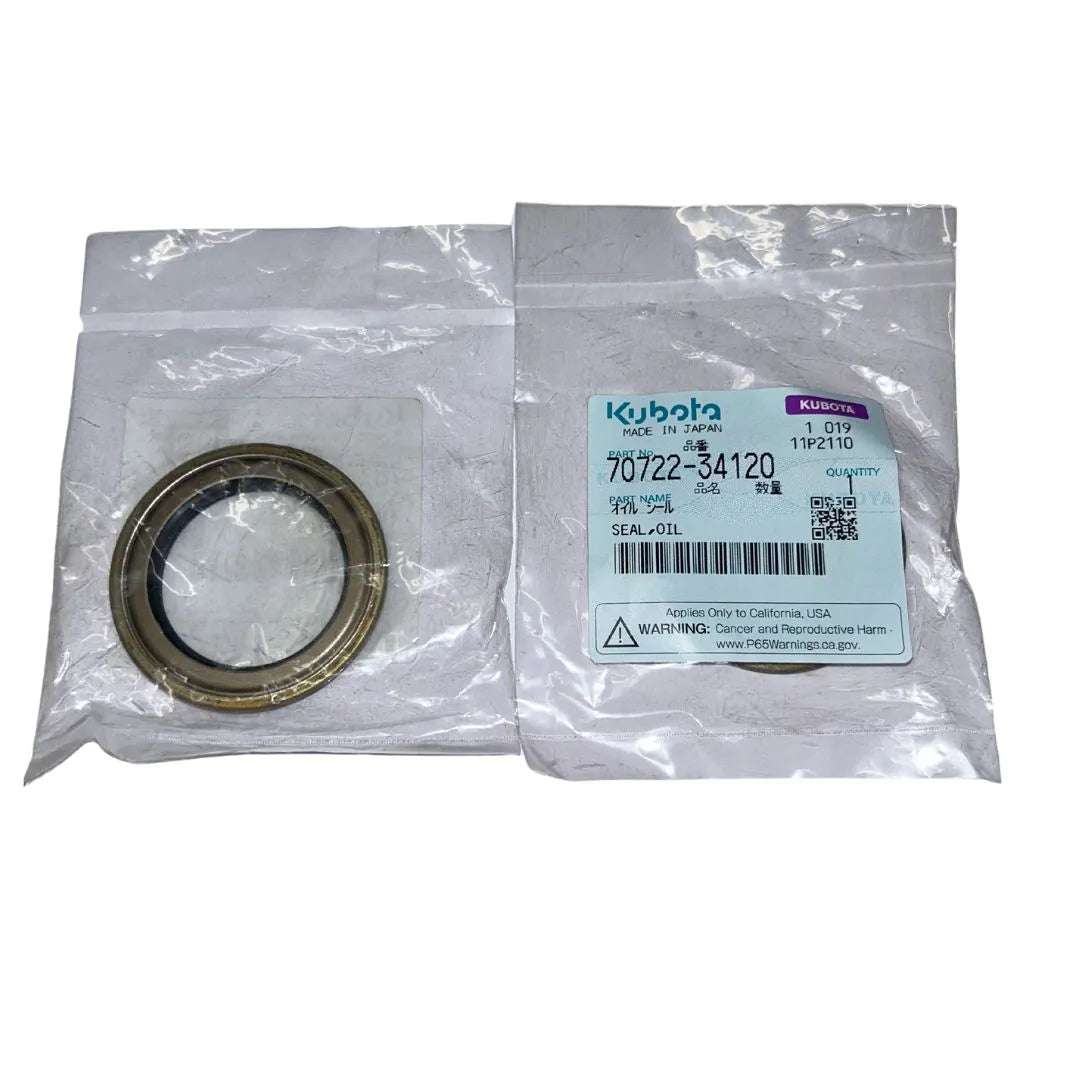 Kubota Oil Seal For G2160, RC40, RC42, RC44, RC48, RC54, RC60, RC72, RCK, 