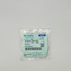 Kubota Key Start Ignition Keys 37410-55150 For B1550, B1750, B2150, BX2200, F1900, F2560, F3060, F3560, G1700, G18, G1900, G2160, G21, ST ALPHA, ST-30, STV32, STV36, STV40, STW34, STW37, STW40, T1600H, TG1860, ZD21 & ZD28.