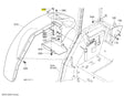 Kubota 3R600-68990 STAY, FENDER - Genuine OEM Fender Stay for M-Series Tractors