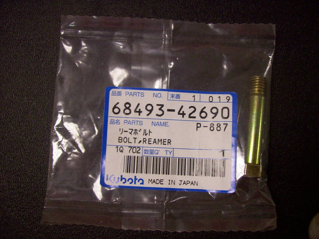Kubota 68493-42690 Bolt Reamer - Fits KH, KX Excavators & Pump Housings