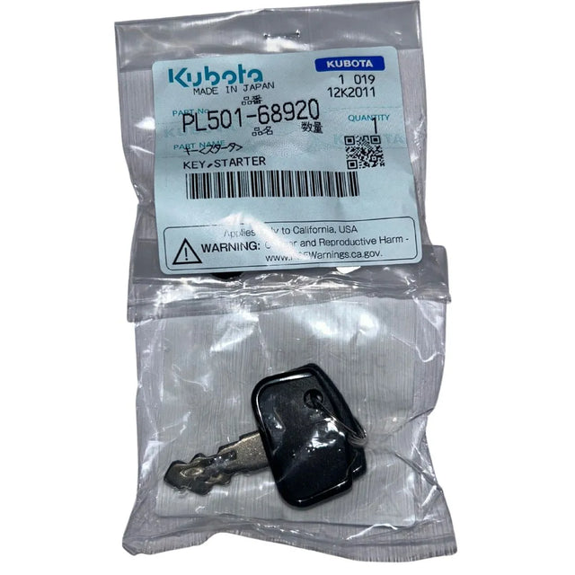 Kubota Key Ignition Gr/g23/26/RTV 