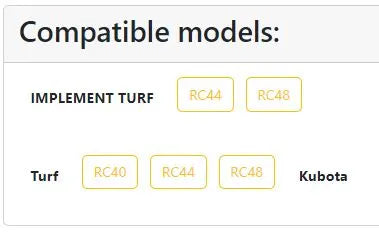 Kubota 70712-99500 KIT WHEEL for G1700, G1900, and G2000 Models