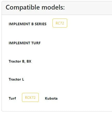 Kubota Belt K5671-34710 | High-Quality Replacement for RC72 and RCK72 Mower Decks