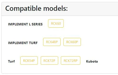 Kubota Cap K5652-51160 | Genuine Replacement for RCK Series Mower Decks