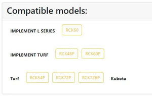 Kubota Cap K5652-51160 | Genuine Replacement for RCK Series Mower Decks