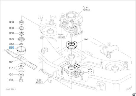 Kubota Dust Cover G, RCK , ZD Series 