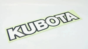 Kubota Decal 76611-47694 - Genuine OEM Label for Mowers, Tractors & Excavators
