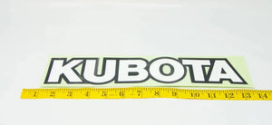 Kubota Decal 76611-47694 - Genuine OEM Label for Mowers, Tractors & Excavators