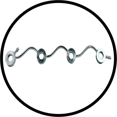 Kubota Fuel Return Overflow Pipe 15741-42500 - Genuine OEM Replacement for V1200 Engine & B2150 Series Tractors
