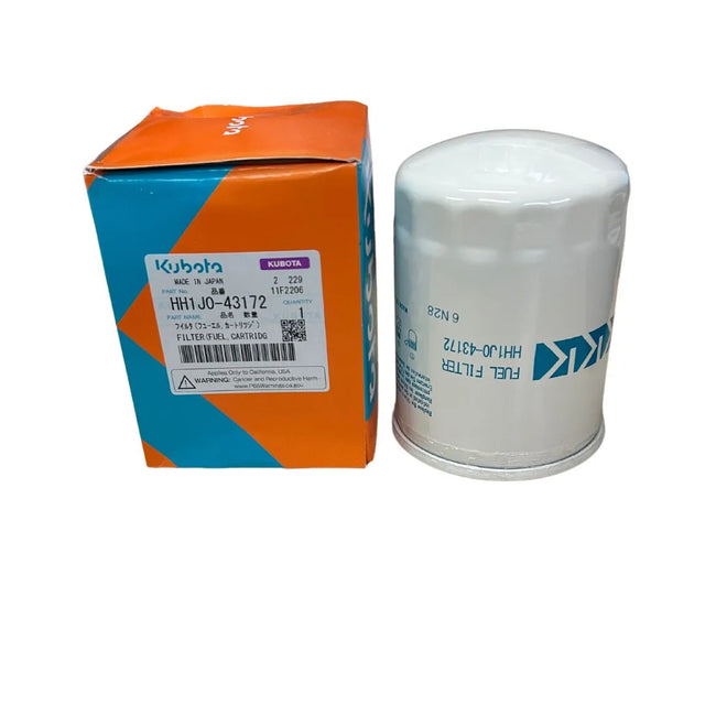 Kubota Cartridge Fuel Filter HH1J043172 For FC4-501, M115GXDTC-4, M115GXDTC19-3, M115GXDTC24-3, M115GXDTSC-4, M115GXDTSC19-3, M125GXDTC-4