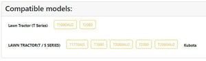 Kubota K1082-26130 V-Belt (86.5 Inch) | OEM Replacement