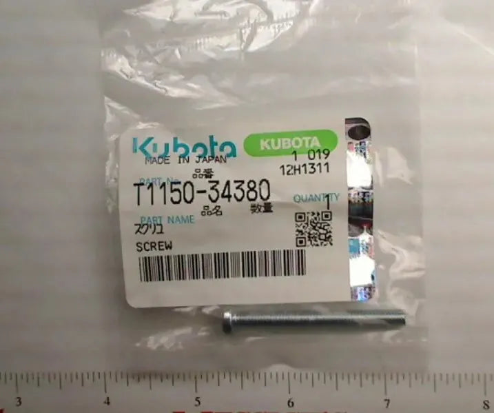 Kubota K1253-54510 Tapping Screw | OEM Hood & Bonnet Fastener