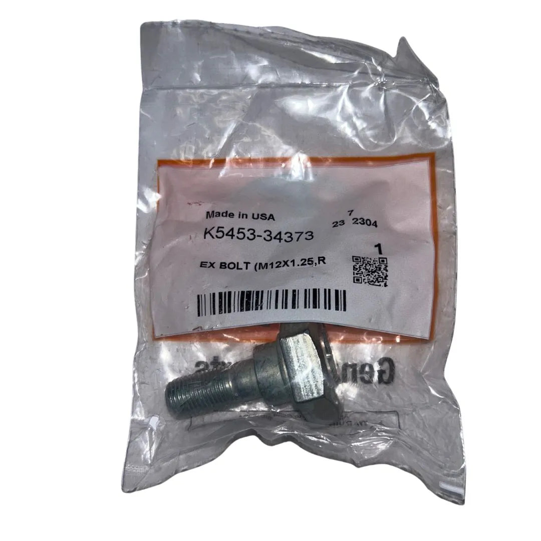 Kubota Bolt 12 X1.25 Right Hand Thread For  RC48-G231, RC54-G261, RCK48-G23, RCK48-G23-2, RCK54-G26, RCK54-G261 