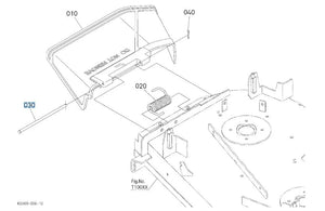 Kubota K5617-47152 Pin Cover - Compatible with Multiple RCK Deck Models