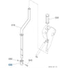 Kubota K6327-63332 Stopper (Lever) for K07000 Lower Lift Arm | OEM Part