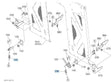 Kubota Lock Arm Assembly K05300 + Spring K6312-64212 | Genuine OEM Set