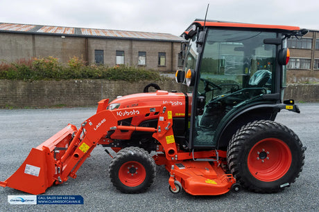 Kubota LX-351 Cab and Loader
