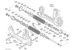 Kubota Shaft RH Drive K1253-14402 - Genuine Rear Differential Drive Shaft for GR Series