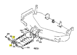 Kubota Snap Ring 70712-51140 - OEM Replacement for Linkage & Lift Arm