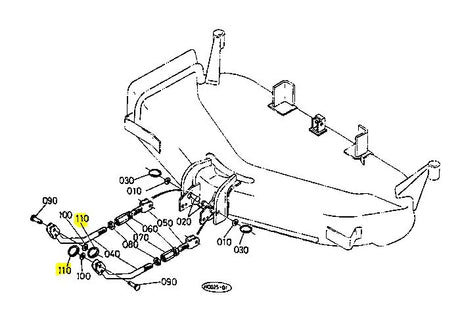 Kubota Snap Ring 70712-51140 - OEM Replacement for Linkage & Lift Arm