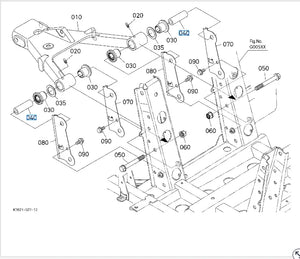 Kubota Suspension Pivot Collar RTV X Series 