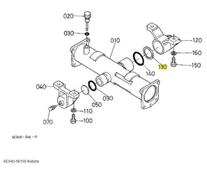 Kubota Thrust Collar 6C040-56150