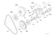 Kubota V‑Pulley B186 - K2074‑23120 for G231 / G261 PTO Shafts