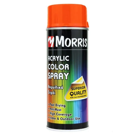 Morris Gloss Pure Orange Spray 400ml - RAL 2004