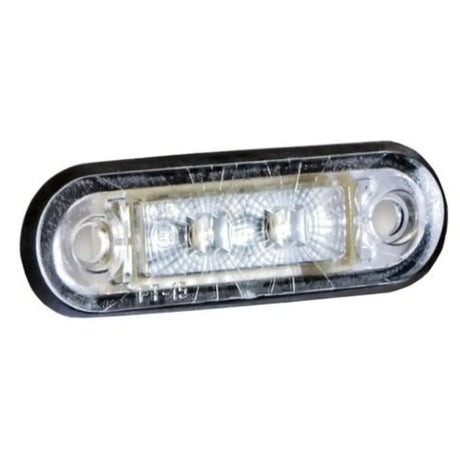 LED Global 12/24v LED Flush Marker Light-Red