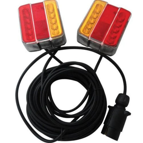 LED Global Magnetic Trailer Tail Light Set (7.5 Meter Cable)