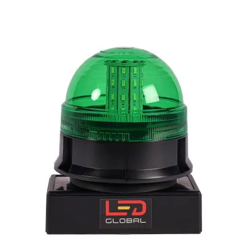 LED Global Magnetic Mounted Warning Beacon-Green 