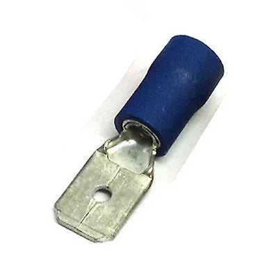 LED Global Male Blue Spade Terminals 