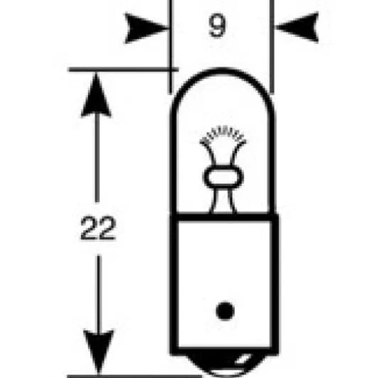 LED Global Single Contact Side & Numberplate Bulb - 12v 4w MCC-BA9s, CE Approved
