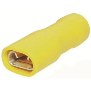 LED Global Yellow Insulated Spade Terminals 