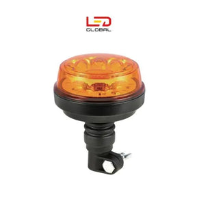 LED Low Profile Flexi DIN Beacon - Amber, 12-24V, ECE R65 Approved