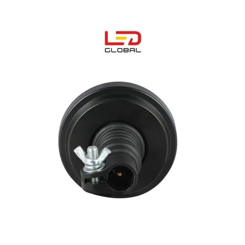 LED Low Profile Flexi DIN Beacon - Amber, 12-24V, ECE R65 Approved