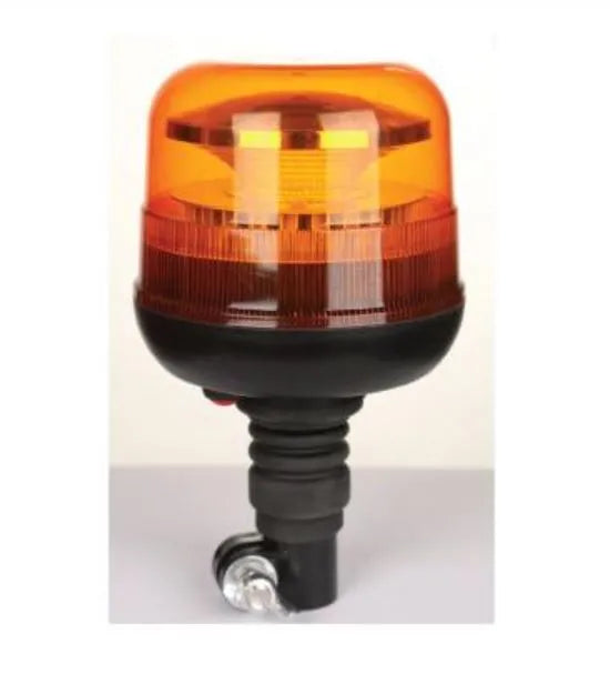LED Pole Mount Warning Beacon - LG685 | R65 Approved, 48 LED Amber Flashing