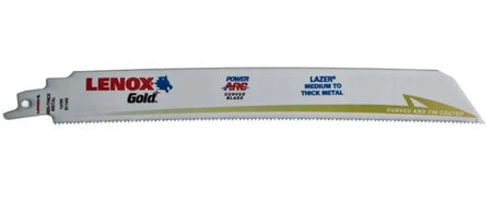 Lenox 14 TPI Reciprocating Saw Blades for Metal - 229mm, Pack of 5 | Titanium Coated