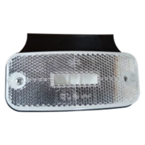 LED Global 9/32V LED Marker Light with Bracket (clear)