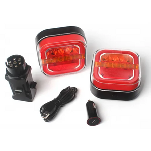 LED Global Wireless LED Magnetic Trailer Tail Light Kit