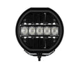 LED Global 7" LED Driving Light with Boost Function - 9600 Lumens, White/Amber Position Light