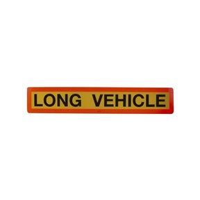 Long Vehicle Sign 1265x225 | Reflective Aluminium Road Safety Sign