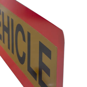 Long Vehicle Sign 1265x225 | Reflective Aluminium Road Safety Sign
