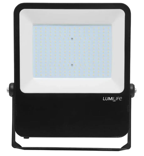 LUMILIFE 200W IP65 Floodlight | 24000 Lumens Cool White Outdoor Lighting