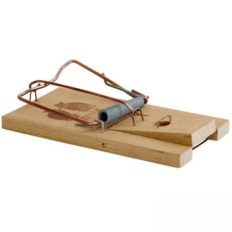 Luna Wooden Rat Trap | Traditional Beechwood Design with Copper-Plated Steel Wire for Effective Rat Control
