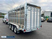 M-Tec 14ft x 6ft Tri Axle Livestock Trailer
